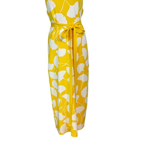 New Diane Von Furstenberg for Target Ginkgo Yellow Sweaterknit Midi Dress Sz XL - Picture 7 of 14